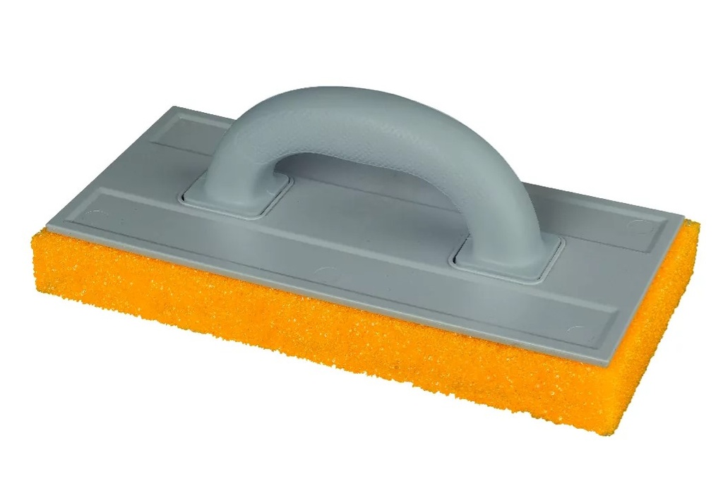 Paca plastikowa z rzadką gąbką żółta 130x270mm
