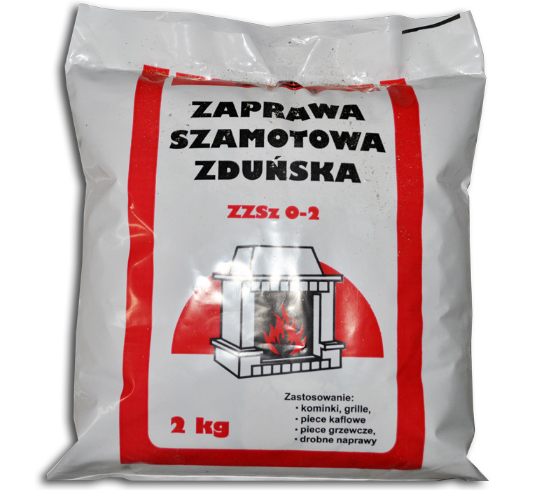 Zaprawa szamotowa WOREK (2kg)