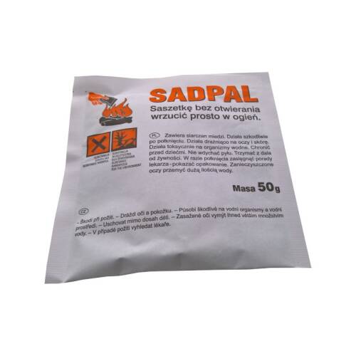 Katalizator do spalania sadzy SADPAL saszetki 20x50g