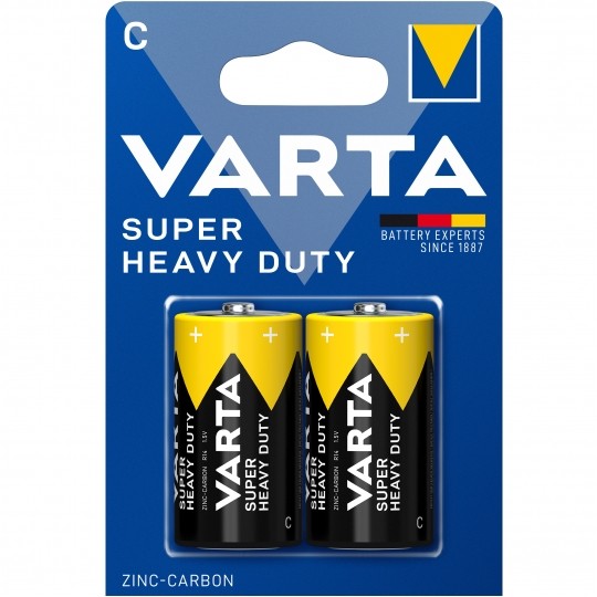 Bateria VARTA SUPER HEAVY DUTY C R14 (2szt)