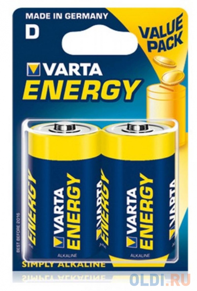 Bateria VARTA ENERGY D LR20 Alkaline (2szt)