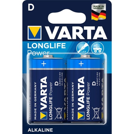 Bateria VARTA LONGLIFE D LR20 Alkaline (2szt)