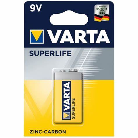 Bateria VARTA SUPERLIFE 6F22 9V (1szt)