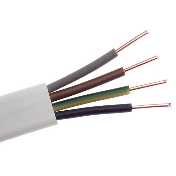 Przewód instalacyjny płaski 450/750V YDYp 4x2,5 (100mb)