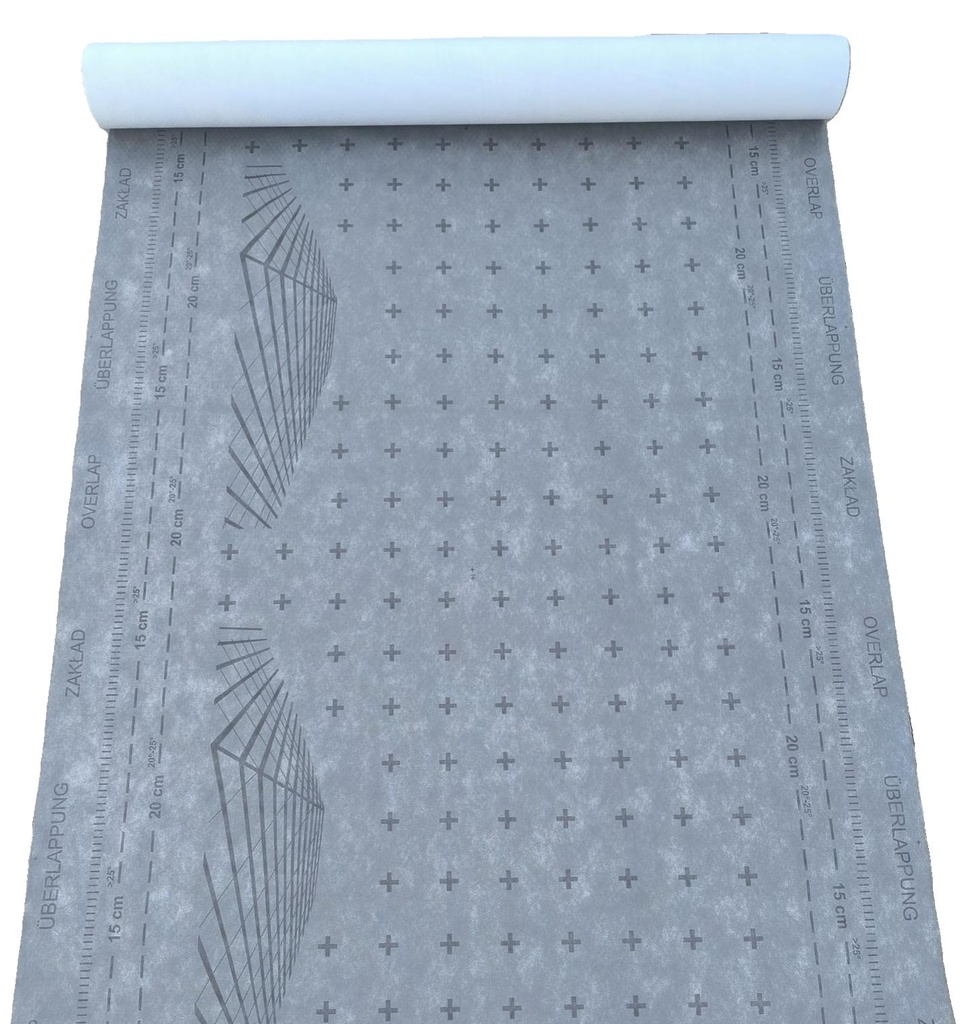 Membrana dachowa wysokoparoprzepuszczalna 115g/m2 MASTERMAX ECO 1,5x50m 