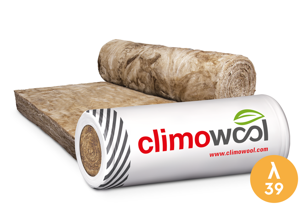 Wełna mineralna szklana CLIMOWOOL DF1-039 50mm (18,48m2)