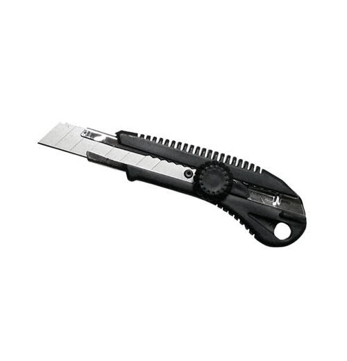 NÓŻ GRZEBIENIOWY Z METALOWĄ PROWADNICĄ 18mm
