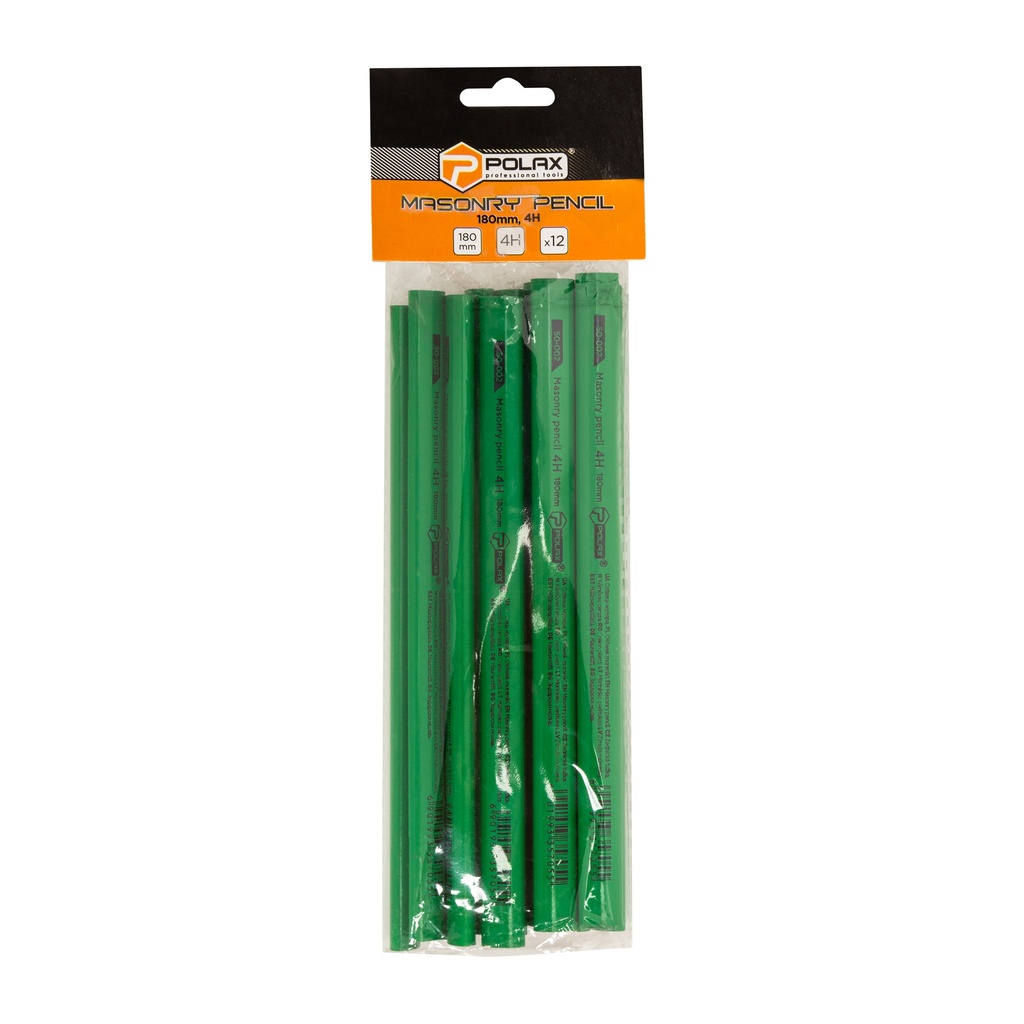  Ołówek murarski 180 mm , 4H (12szt)