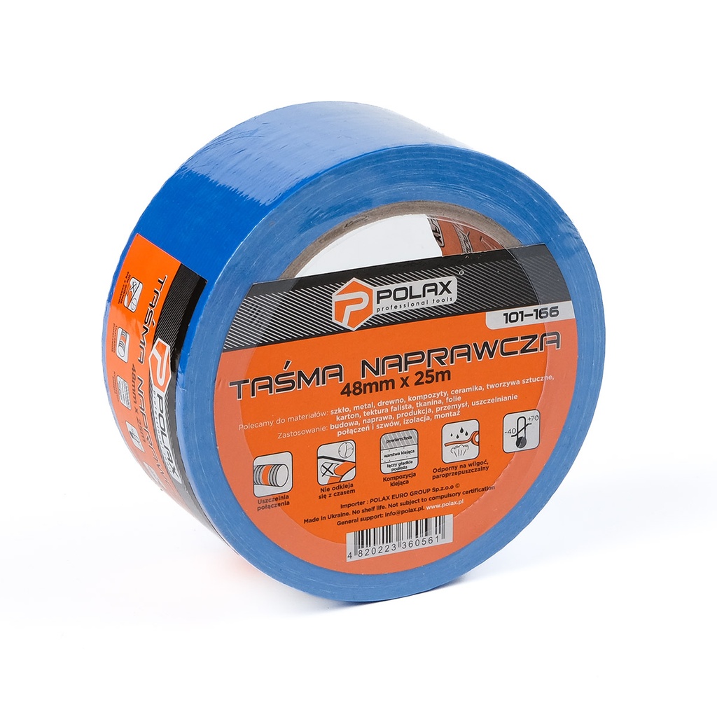 Taśma naprawcza niebieski 48mm x 25m
