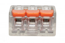 Złączka typu wago na linkę z dźwigniami (0,2-4mm) 3 styki