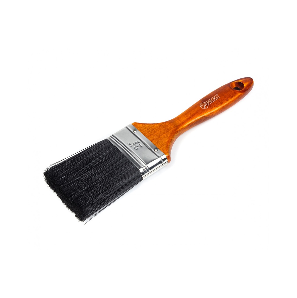 Pędzel płaski z plastikową rączką "LAKRA" 4" / 100mm
