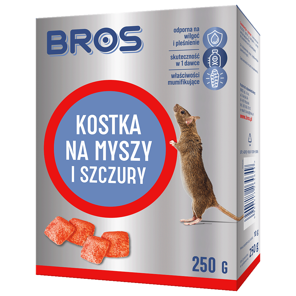 Kostka na myszy i szczury 100g