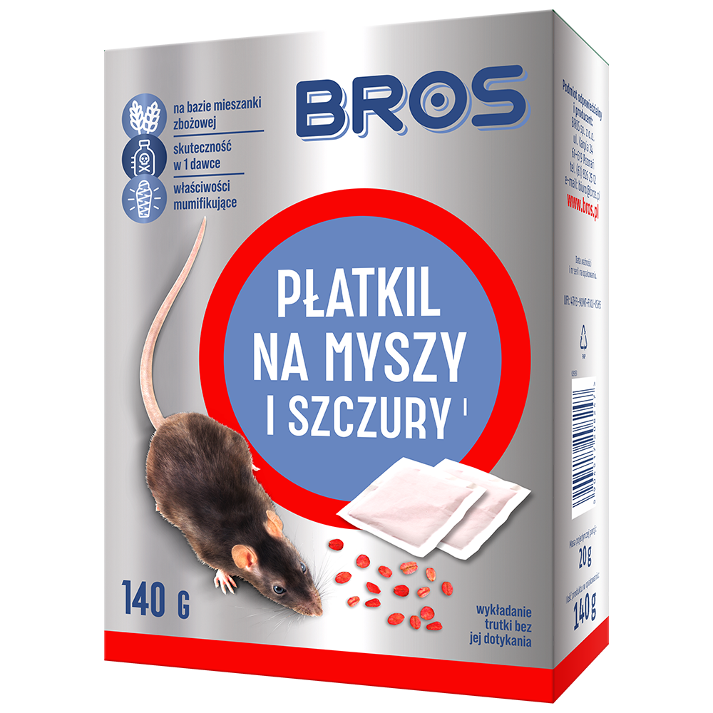 Płatkil na myszy i szczury 1000g