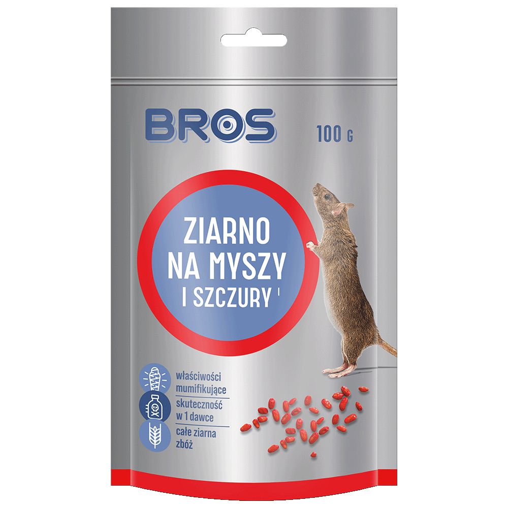 Ziarno na myszy i szczury 100g