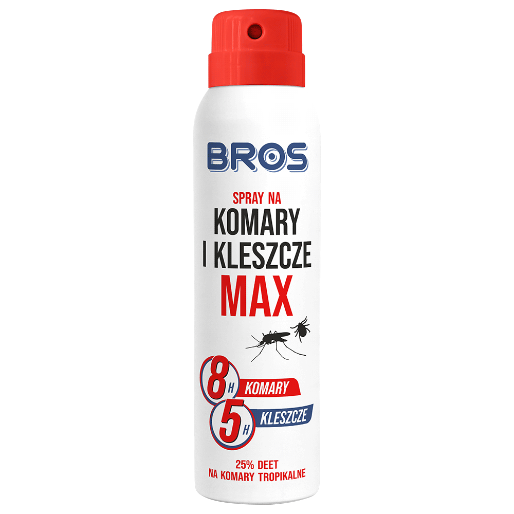 Spray na komary i kleszcze MAX 90ml
