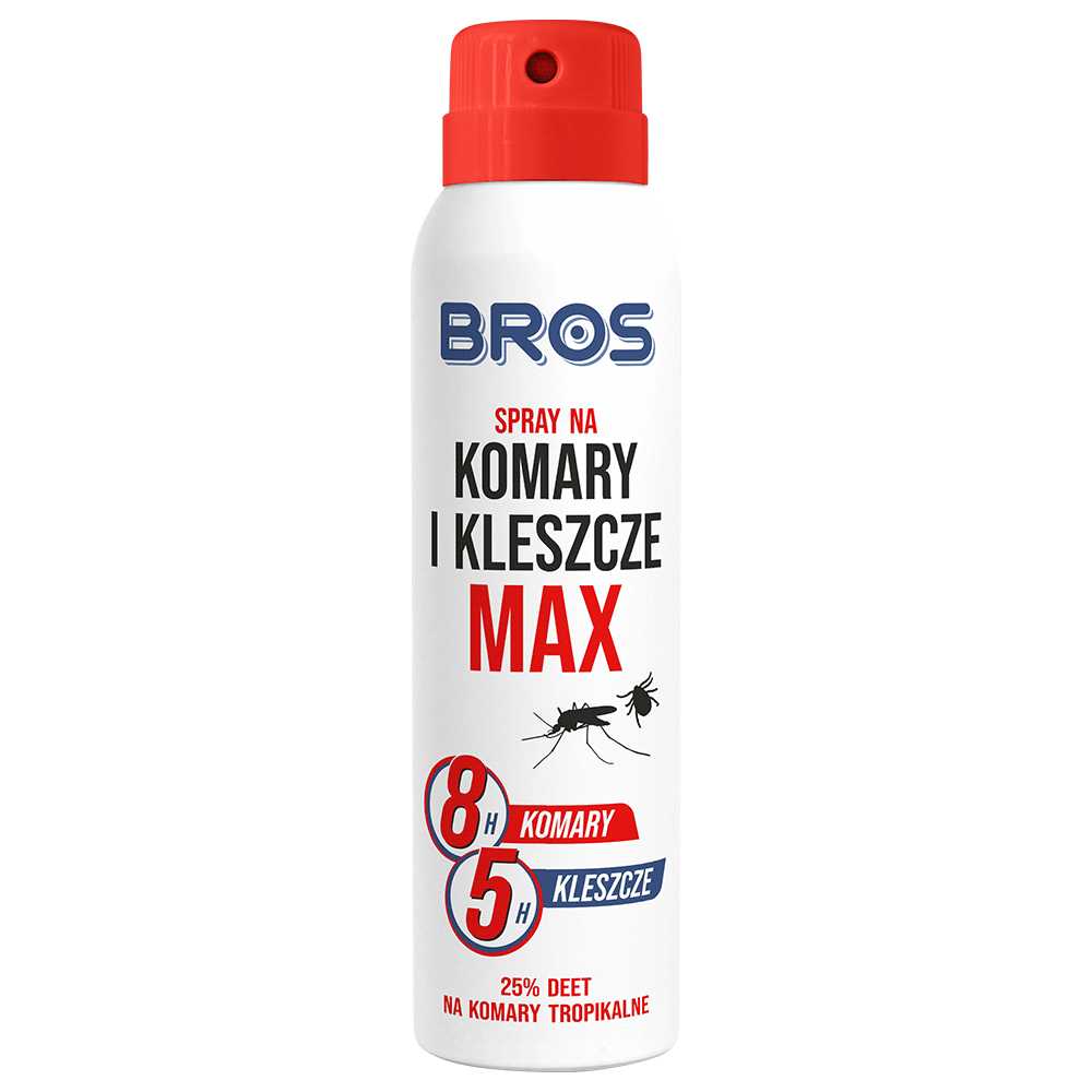 Spray na komary i kleszcze MAX 90ml
