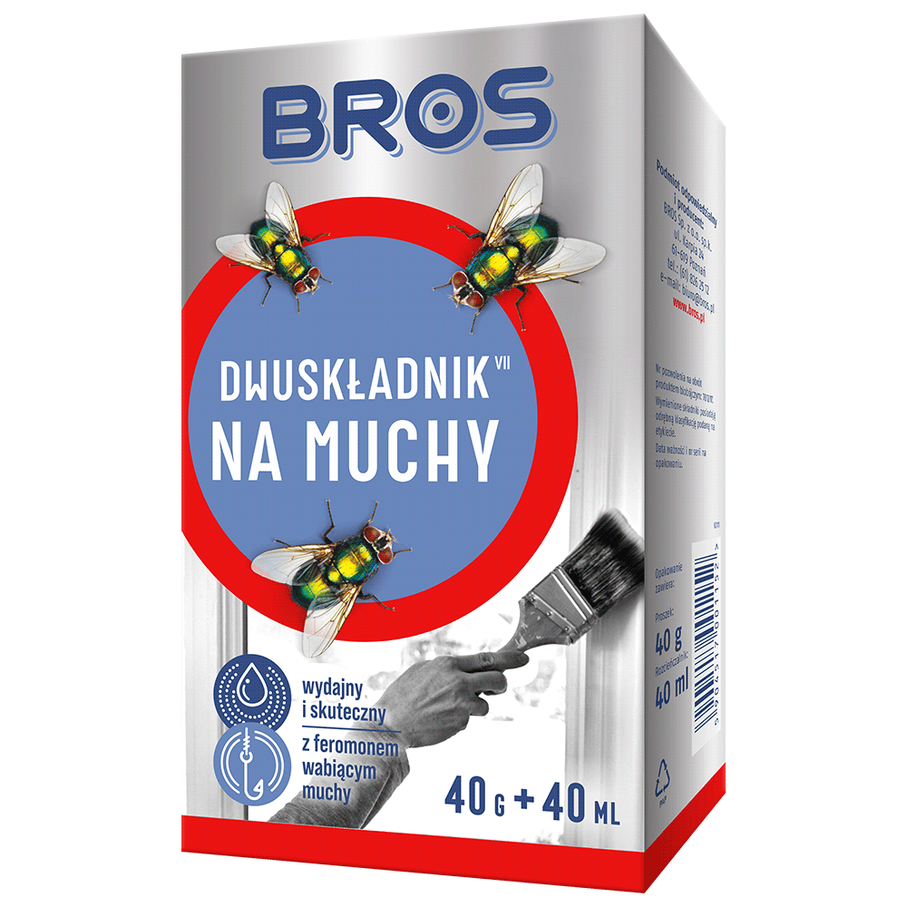 Dwuskładnik – preparat na muchy 40g+40ml