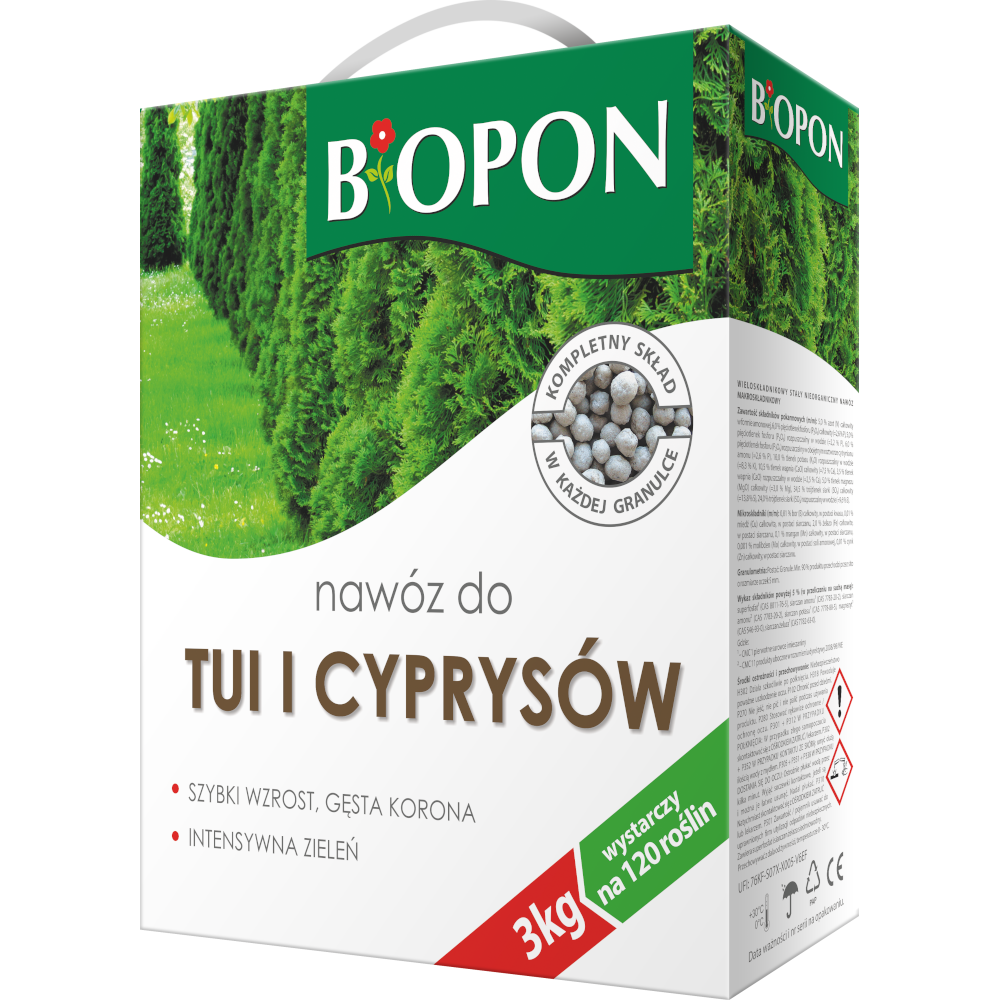 Nawóz do tui i cyprysów 1kg