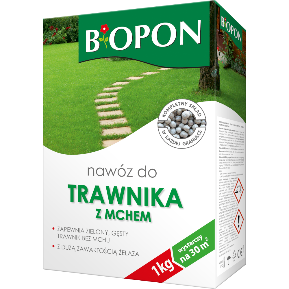 Nawóz do trawnika z mchem 1kg