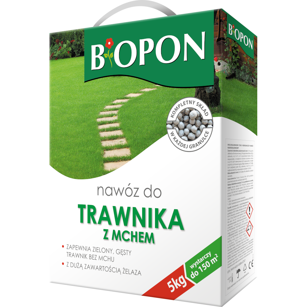 Nawóz do trawnika z mchem 5kg