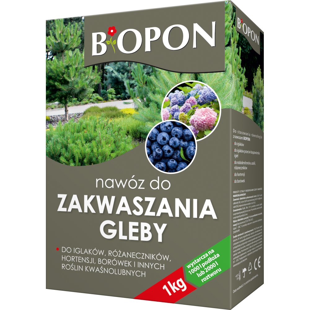 Nawóz do zakwaszania gleby 1kg