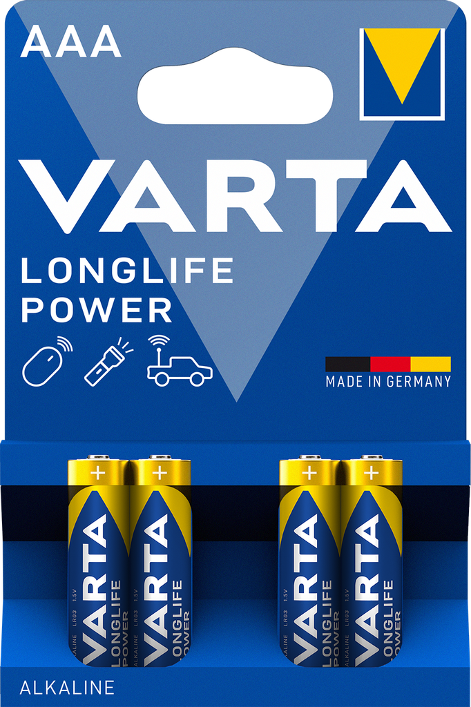 Bateria VARTA LONGLIFE POWER AAA LR03 (4szt)