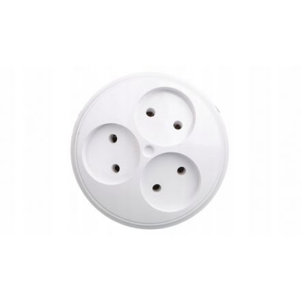 Rozgałęźnik R-35 (3 gniazda okrągłe)