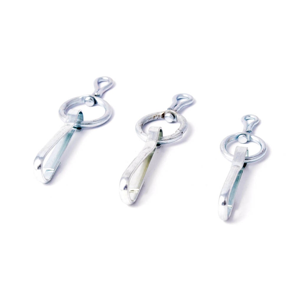 Sprężyna z okrętką 5mm ocynk 80/140