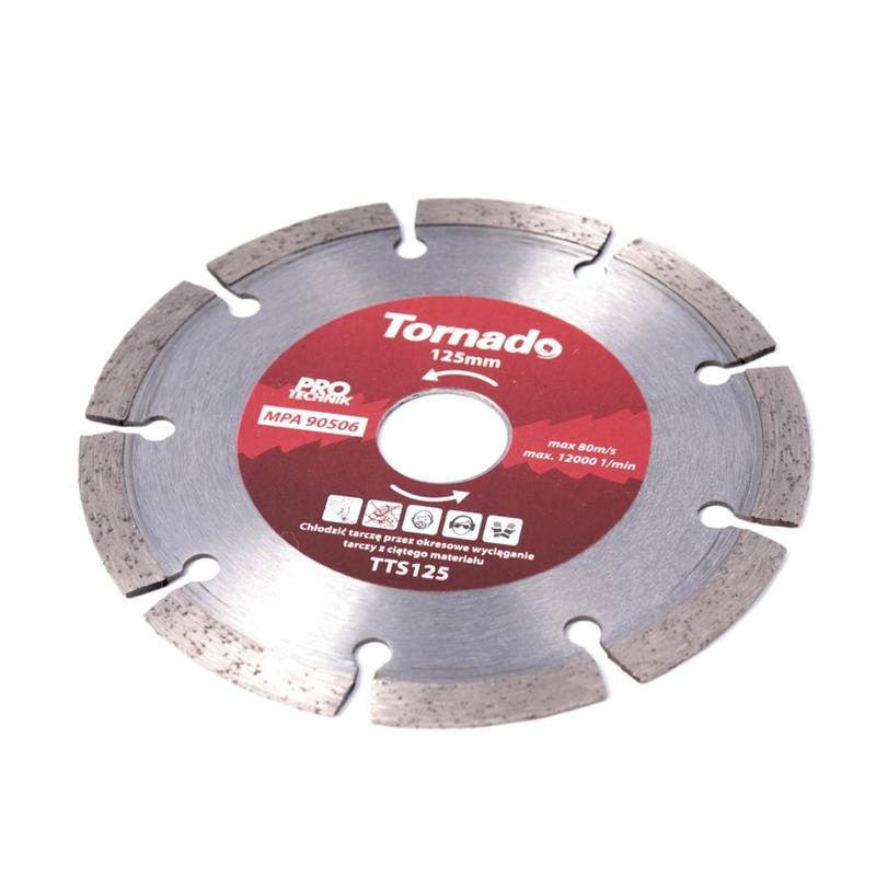 Tarcza diamentowa TORNADO Segmentowa 115mm (sucho)