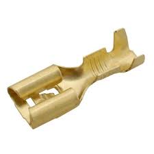 Konektor-nasuwka mosiądz (100szt)