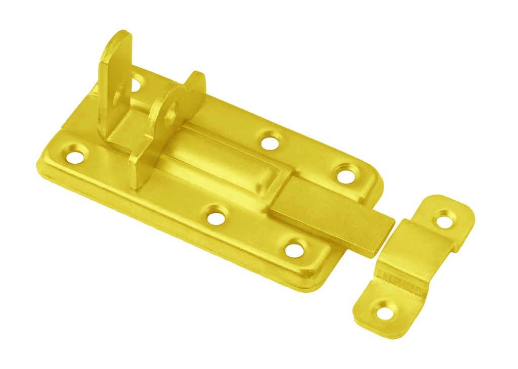 Zasuwka tłoczona z ryglem prostym 100x40mm