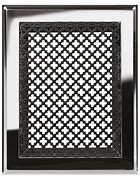 Kratka kominkowa 17X17 czarno-złota bez żaluzji