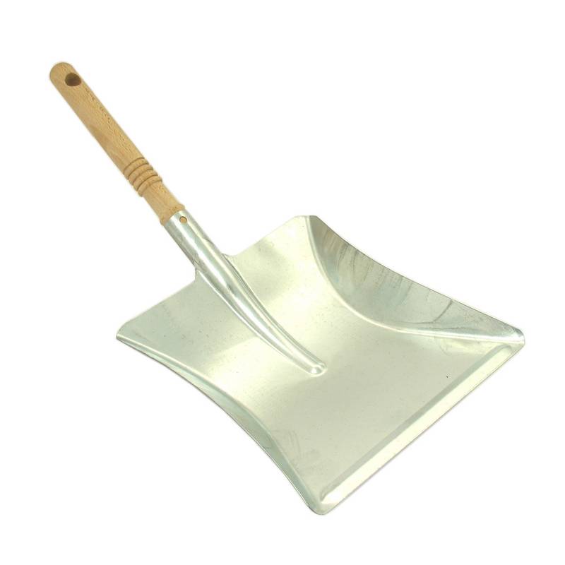 Łopatka śmietniczka ocynk trzon drewniany LUX