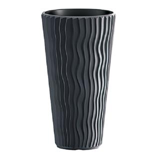 Doniczka SANDY SLIM antracytowy 350