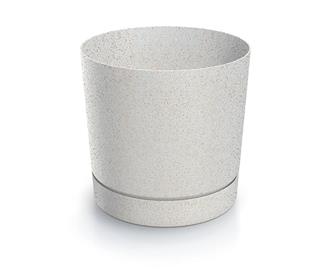 Doniczka TUBO P ECO WOOD biały 180