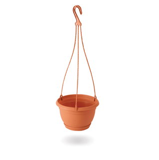 Doniczka wisząca AGRO 270 Terakota + Uchwyt