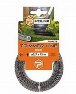 Żyłka do kosiarek trimmer "DRUT STALOWY" 2,4 mm x 15m