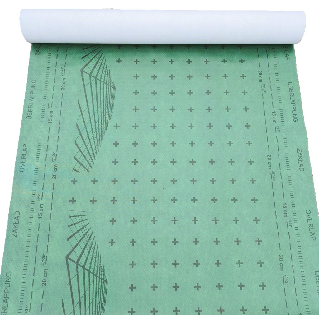 Membrana dachowa wysokoparoprzepuszczalna 175g/m2 MASTERMAX EXTRA 1,5x50m