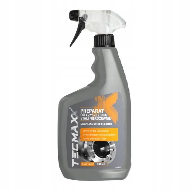 Preparat do czyszczenia stali nierdzewnej 650ml TECMAXX
