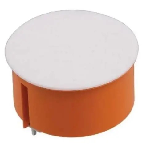 Puszka instalacyjna do płyt gipsowych PK 80 (pomarańczowa)