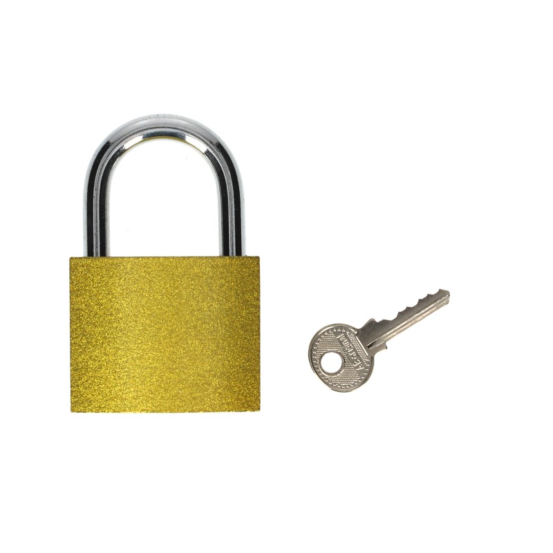 Kłódka patentowa AB-50mm na jeden system klucza 1