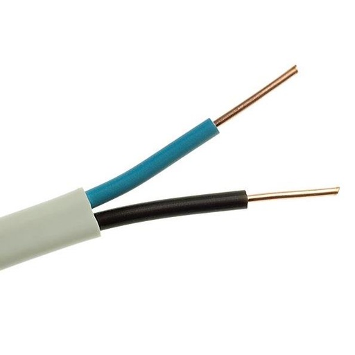 [P YDYP 2X1,5] Przewód instalacyjny płaski 450/750V YDYp 2x1,5 (100mb)
