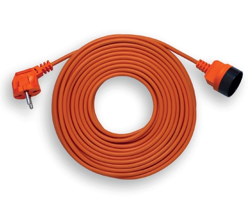 [PRZ OGR 20] Przedłużacz uniwersalny ogrodowy 1x2P bez uziemienia 2x1mm2 20mb