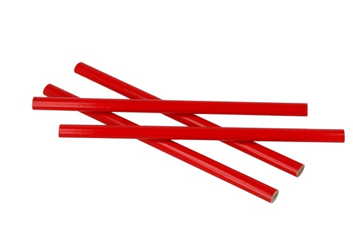 [T01-03111] OŁÓWEK STOLARSKI CZERWONY 55sztuk
