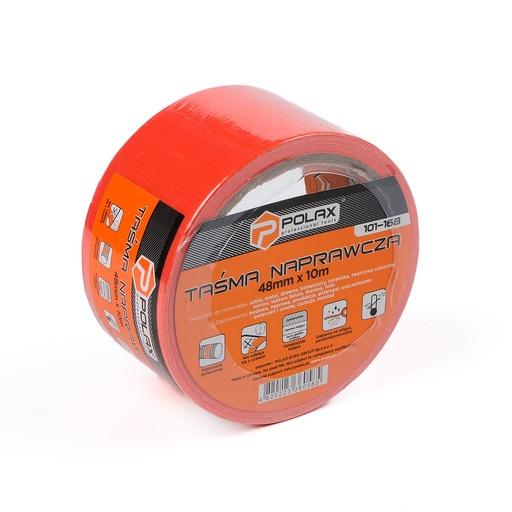 [POL 101-168] Taśma naprawcza pomarańczowy 48mm x 10m
