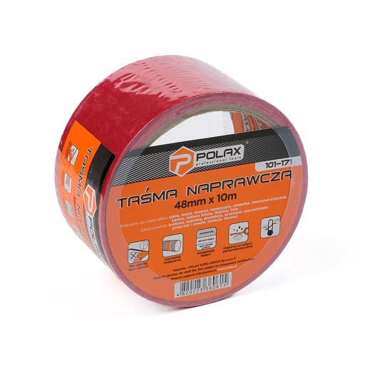 [POL 101-172] Taśma naprawcza czerwony  48mm x 25m
