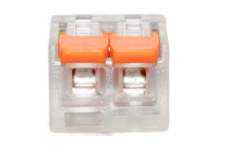 [ZZW L2  E.4190T] Złączka typu wago na linkę z dźwigniami (0,2-4mm) 2 styki