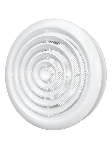 [KR 04700 OW 21] Osłona sufitowa z siatką śr. 125 biała