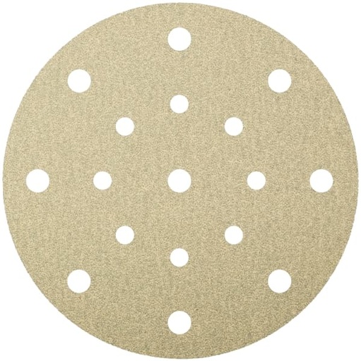 [KRZEPZO 225/ 40 ] Krążek ścierny na podłożu papierowym do farb i szpachli, z otworami, samoprzyczepny 225mm gr. 40 (50szt.)