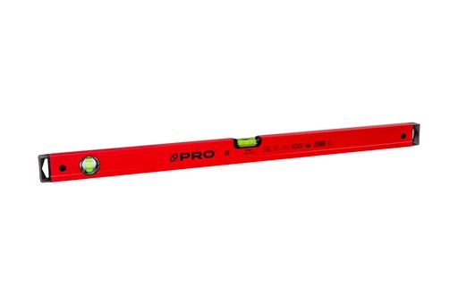 [PP 200 PRO] Poziomnica PRO600 malowana czerwona 200cm